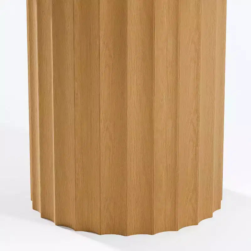 Tables de cuisine rondes en bois massif