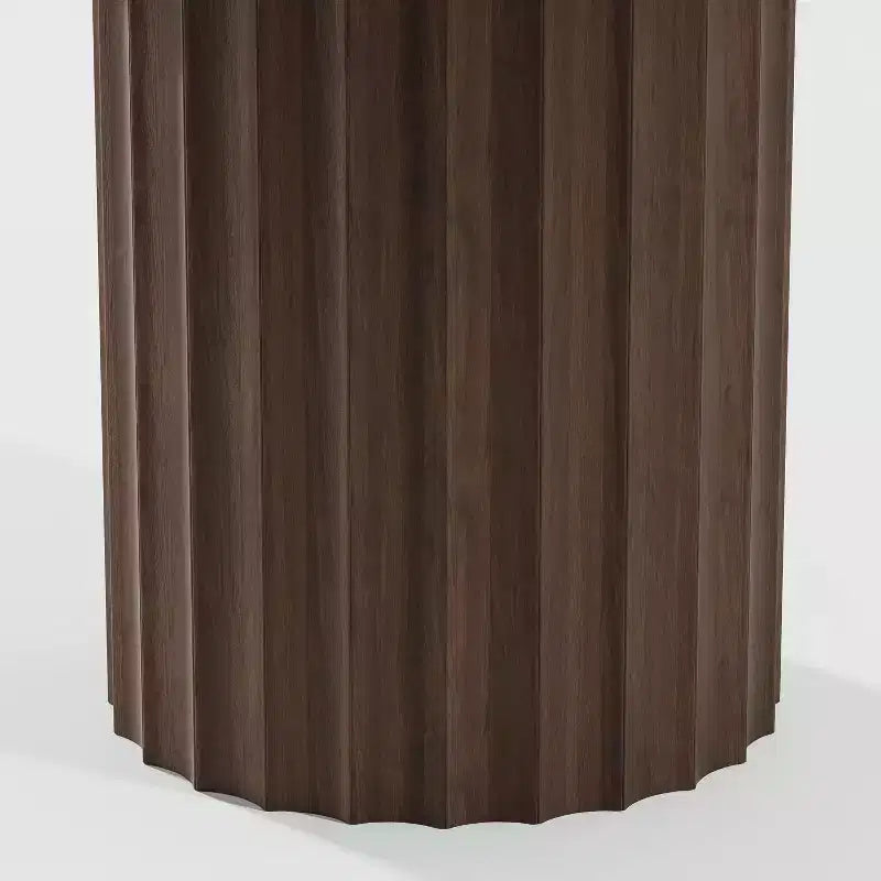 Tables de cuisine rondes en bois massif