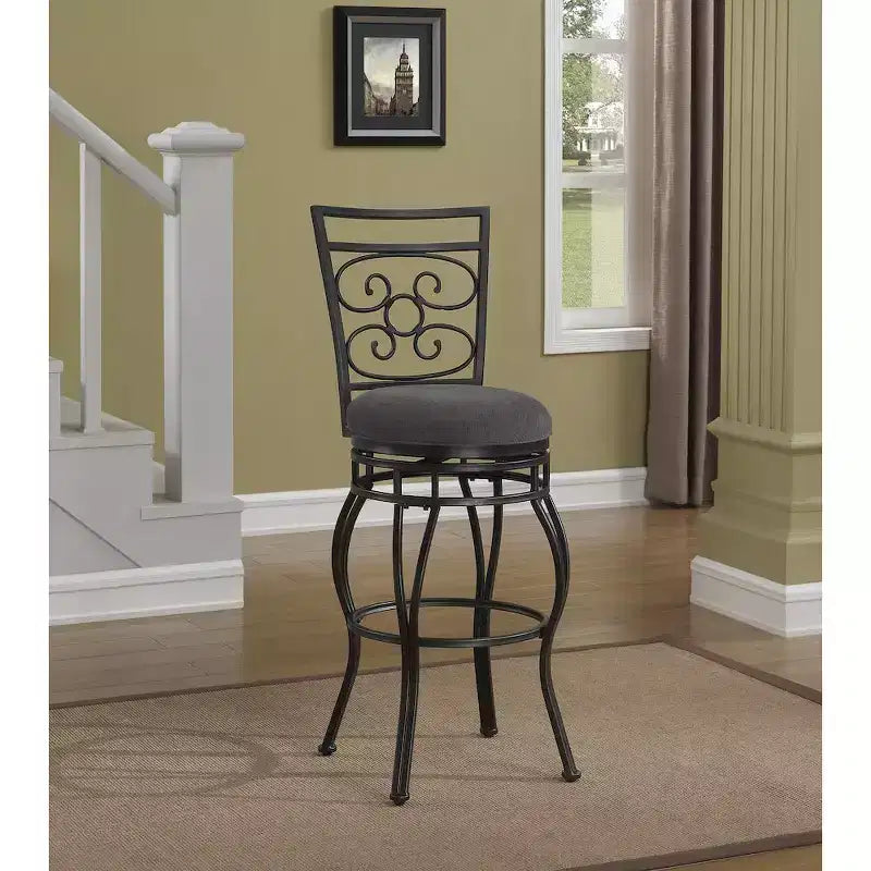 Tabouret pivotant - Gris anthracite