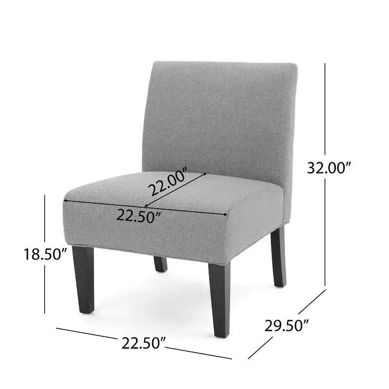 Fauteuil d'appoint contemporain 22 D Slipper Pattern