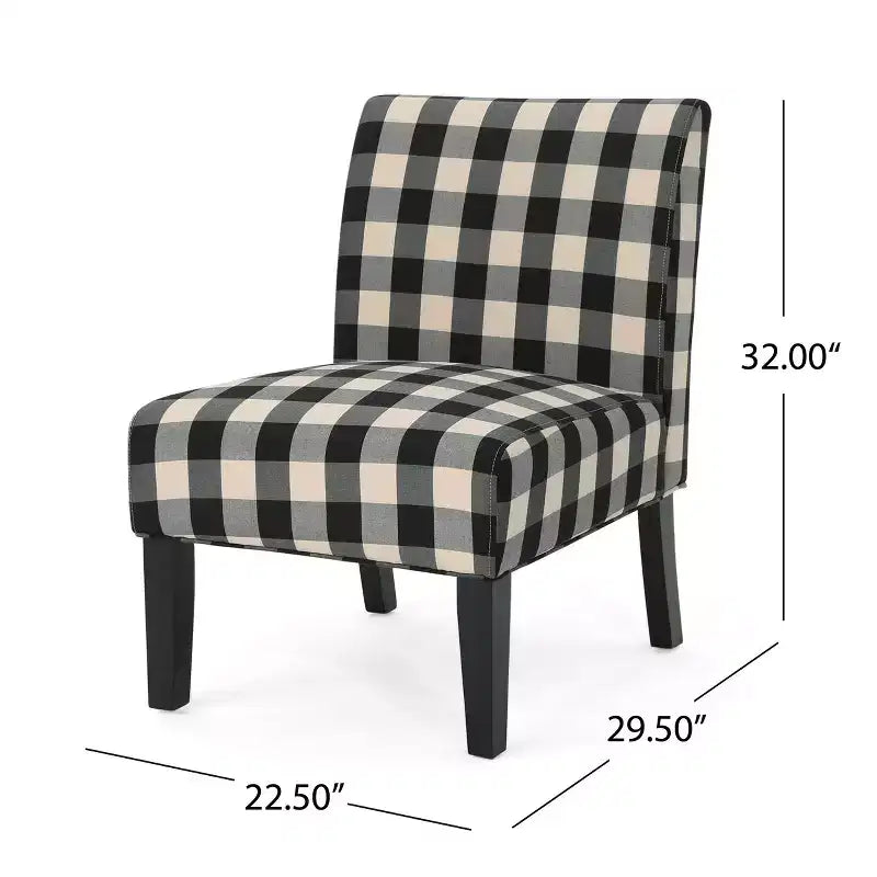 Fauteuil d'appoint contemporain 22 D Slipper Pattern