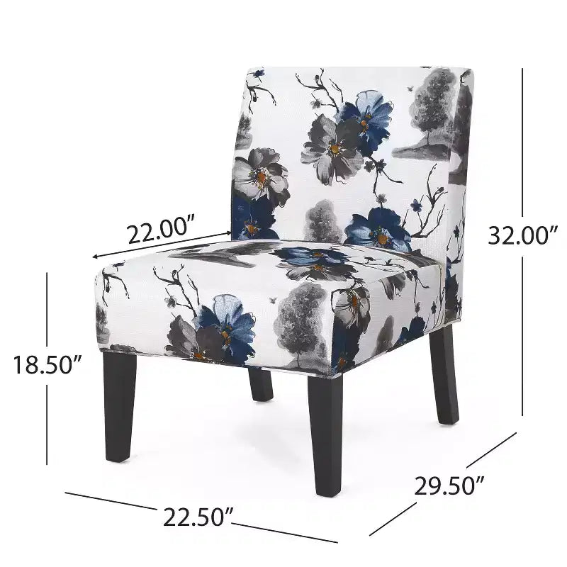 Fauteuil d'appoint contemporain 22 D Slipper Pattern