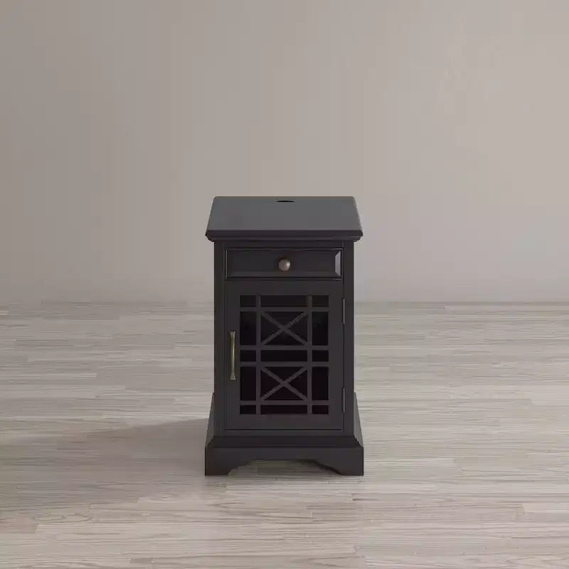 Table d'appoint de chevet avec chargeur USB Craftsman