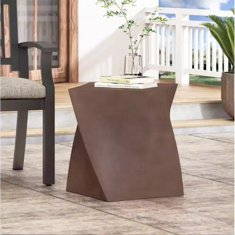 Table basse marron