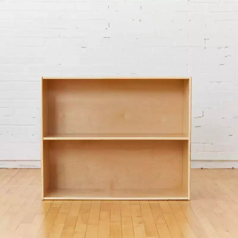 Meuble de rangement simple face à 2 étagères, 76 cm, mobilier de classe