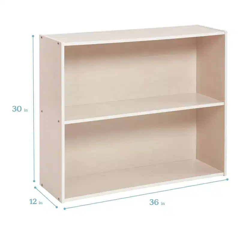 Meuble de rangement simple face à 2 étagères, 76 cm, mobilier de classe