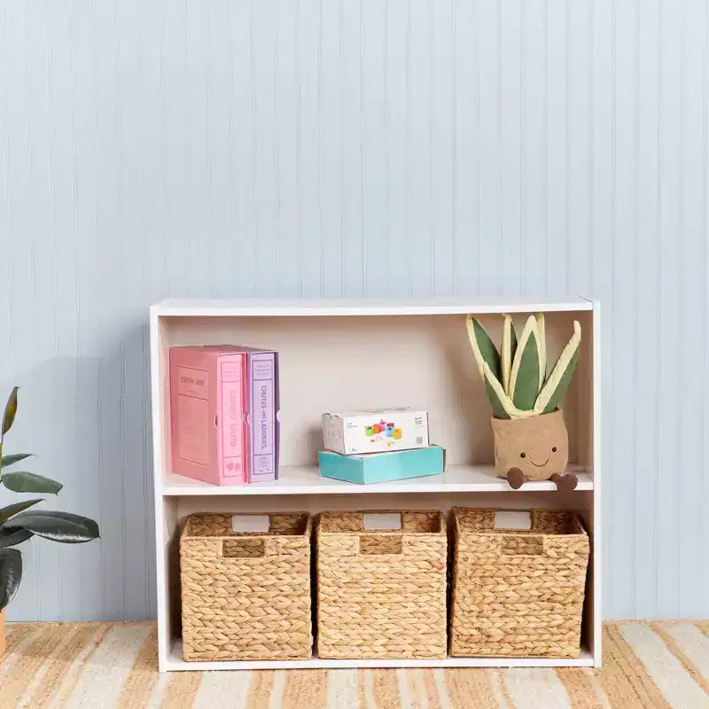 Meuble de rangement simple face à 2 étagères, 76 cm, mobilier de classe