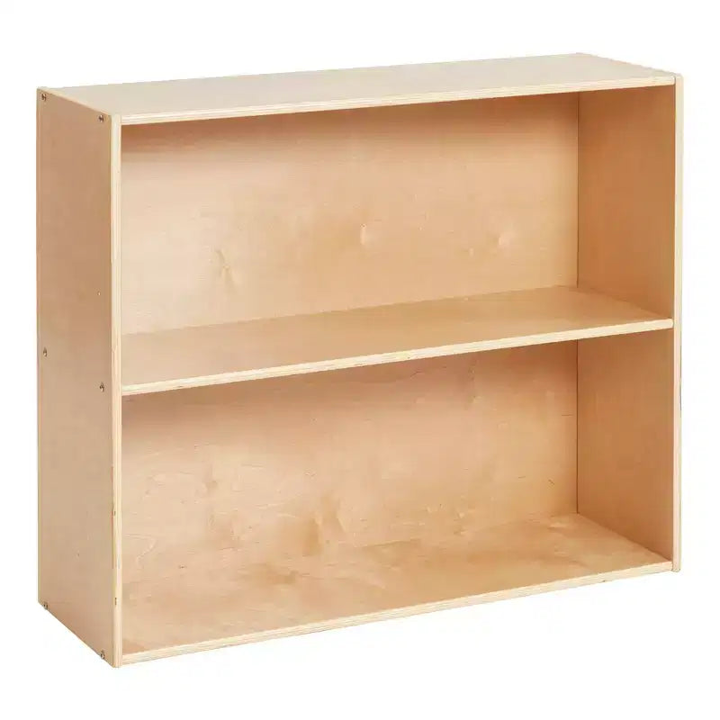 Meuble de rangement simple face à 2 étagères, 76 cm, mobilier de classe